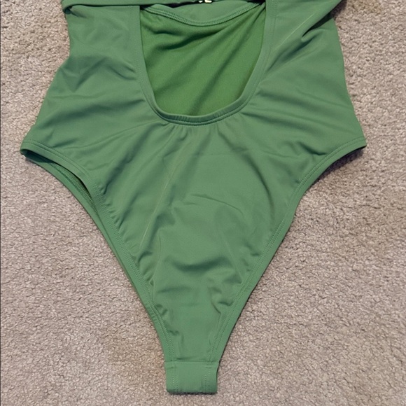 Shade & Shore Olive One-Piece Swimsuit - Picture 8 of 8